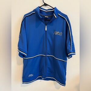 Nike Blue and Black Track Jacket